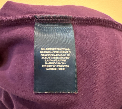 Polo Ralph Lauren Polo Dress Purple Collared Cotton Preppy - GIRLS SIZE 5 - Picture 12 of 14