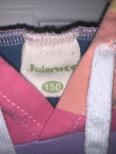 Julerwoo Multi-Colored Striped Hoodie - Picture 2 of 3