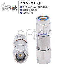 SMA Male To 2.92mm Male 18G Precision RF MicroWave Adapter MMwave Test Connector
