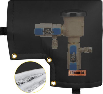 #ad #ad Insulated Pouch Pressure Vacuum Breaker Cover Winter Sprinkler Valve Protector $26.96