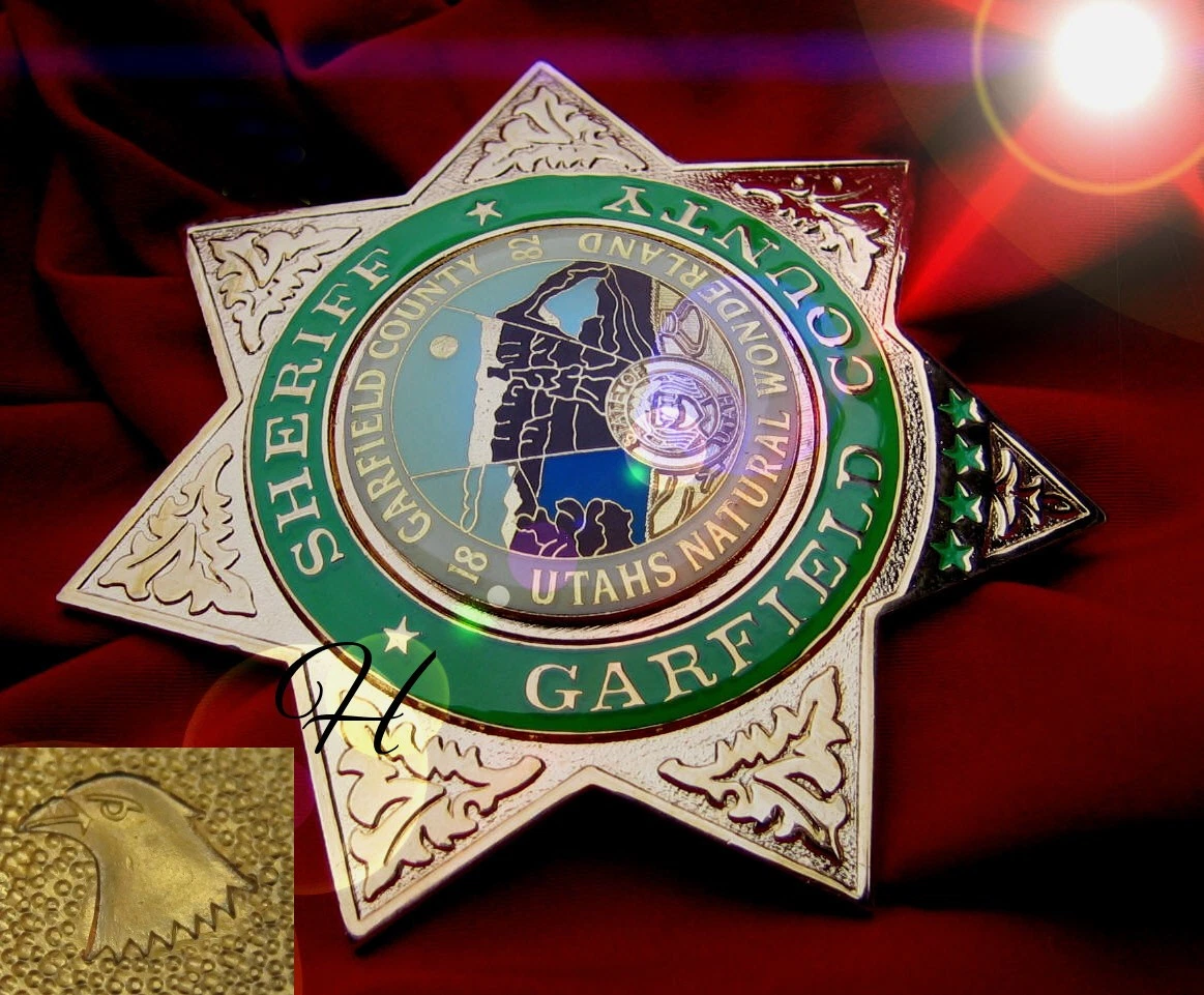 Historical police badges, G a r f i e l d, U t a h , Angebot!