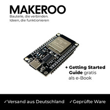 ESP32 WiFi Bluetooth Entwicklungsboard DEV KIT – USB-C kompatibel WROOM32