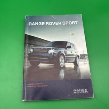 2011 Land Rover Range Rover Sport owners manual, With free shipping