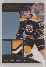 2015 Upper Deck Ultimate Collection Rookies Gold 20/25 Frank Vatrano Patch k1r