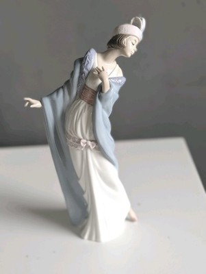 Lladró Porzellan Figur ''Anspruchsvolle Dame'' Dame in 20er Jahre Kleidung - Vintage 
