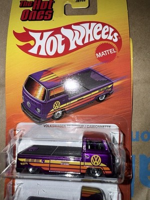 Hot Wheels Hot Ones Volkswagen T2 Pickup Mattel Purple 2025 Lot Of