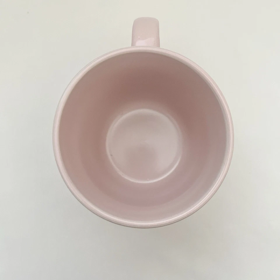 Juego de tazas y platillos Ikea Fargklar (4 tazas, 4 platillos) Stonewear rosa mate - NUEVO Foto 4 de 4