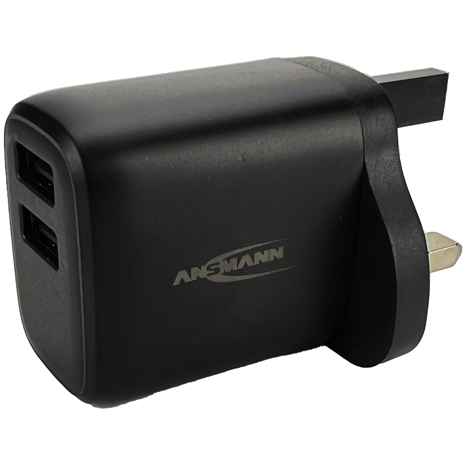Ansmann 5V 2.4A Dual USB Output Charger for Mobile Phones and Tablets