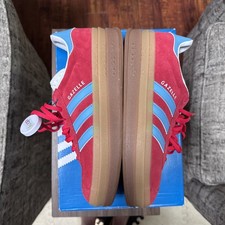 Adidas Gazelle Bold W Active Pink Blue Burst ...