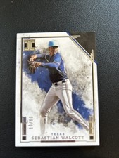 SHARP 🔥🔥⚾️⚾️~ 2025 Panini Impeccable - Sebastian Walcott #54 Silver /60 (RC)