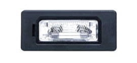 IPARLUX license plate light with lamp socket included