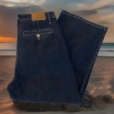 Judy Blue High Rise Wide Leg Crop Jeans Women 11/30 Tummy Control Blue JB88716