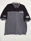 Harley Davidson NWOT Men's Screamin' Eagle Performance SS Shirt XL Blk/Grey/Wh