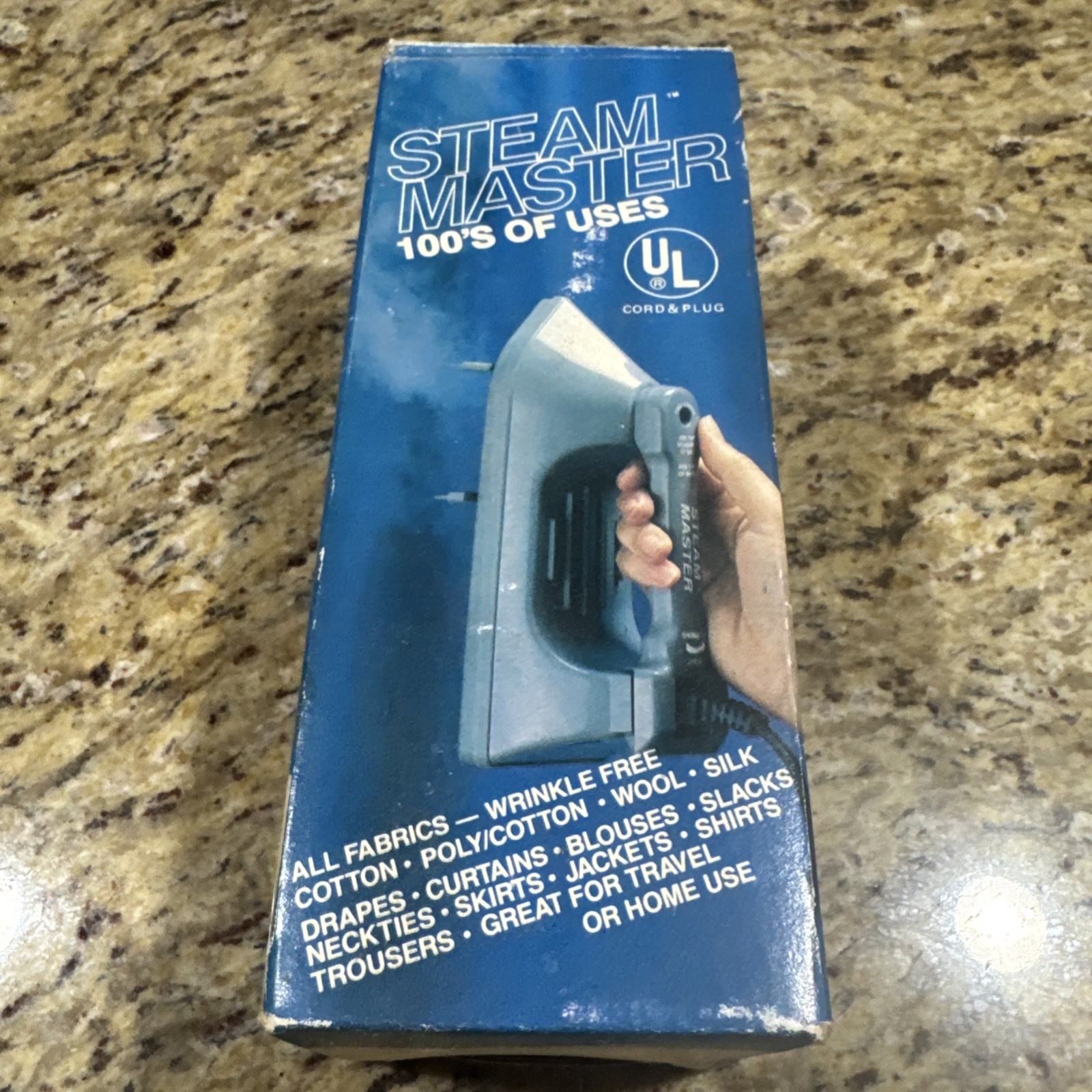 With 8' Cord All Fabrics 100s Of Uses Travel & Home Use