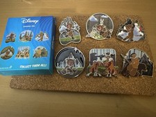 Boxlunch Brother Bear Stained Glass Pins - Full Set Of 6. Disney Kenai Koda