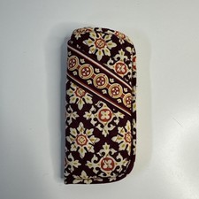 VERA BRADLEY Soft Quilted Double Eyeglass Case in Retired Medallion Pattern