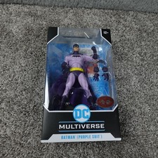 DC Multiverse - BATMAN PURPLE SUIT Red Platinum Edition McFarlane Toys