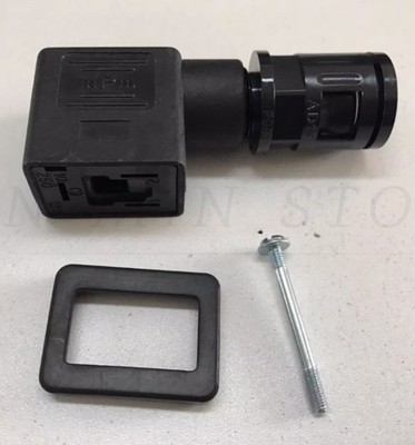 QTY:10 DIN43650B Solenoid valve plug MPM Type B Hydraulic valve plug &ex