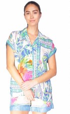 Johnny Was laiya button up set small