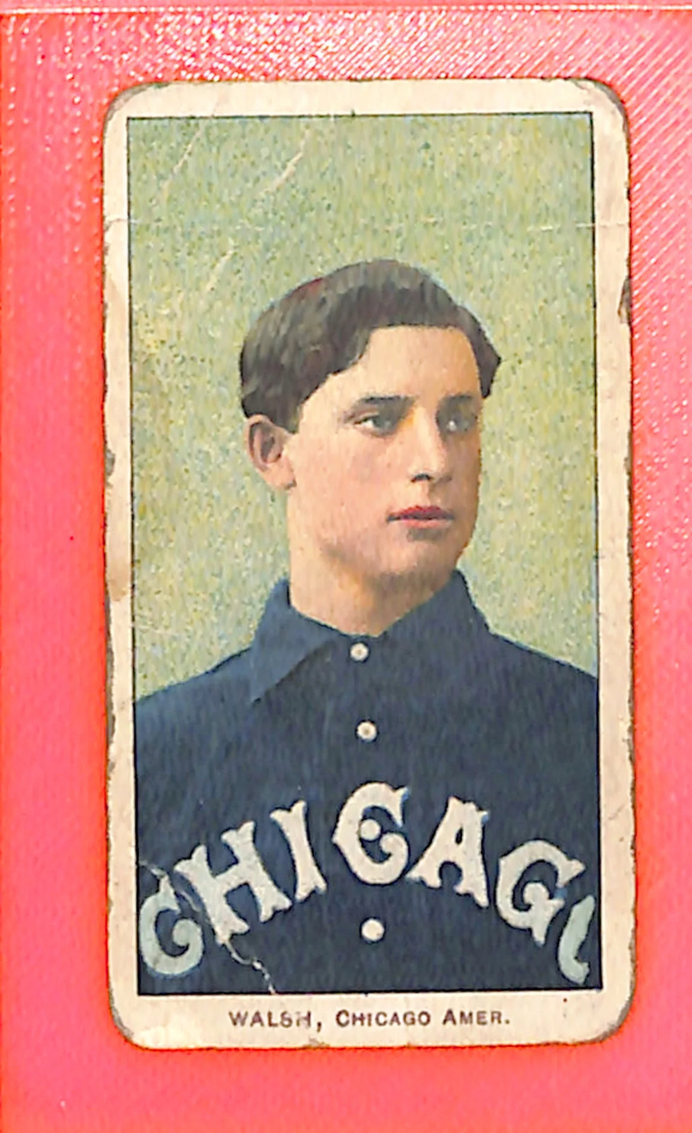 1909-11 T206 Ed Walsh SC 150 LOW GRADE (creasing) HOF