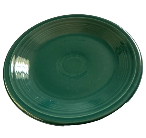 Fiesta Homer Laughlin replacement ceramic dinner Salad plate Evergreen  7 1/4 in