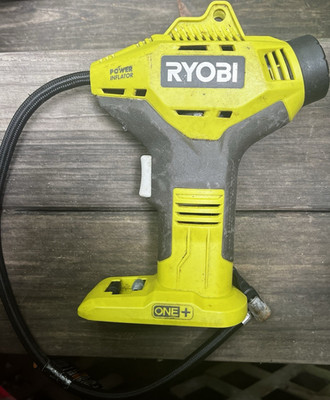 Ryobi ONE+ Power Inflator Cordless Battery Inflator Tool Only Body Only