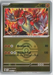 Groudon (Dusk Ball) 108/217 Ascended Heroes Reverse Holo