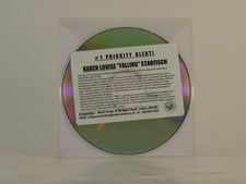KAREN LOUISE FALLING (E9) 3 Track Promo CD Single including White Sleeve STARFIS
