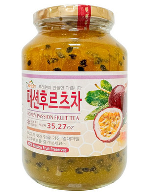 Apexy Korean Honey Passionfruit Mango Tea Made with Real Fruit 35.27oz