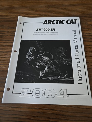 2004 Arctic Cat ZR 900 EFI Snowmobile Illustrated Part Manual 2256-916