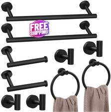 Juego de accesorios de ba o de n quel cepillado de acero inoxidable 10 piezas US