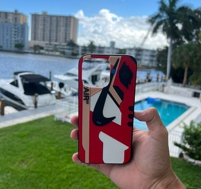 Sneaker Style 3D iPhone Case Shockproof Streetwear Cover Cool Shoes Design