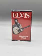 Elvis Presley Separate Ways Audio Cassette 1985 SEALED Flaws Read