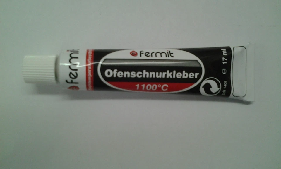 Fermit Ofenschnurkleber Schamottkleber Spezialkleber 17ml (1L/117,06€) 96111302