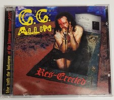 Res-Erected by Allin, Gg (CD, 1999) for sale online | eBay