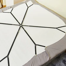 10Pcs Adjustable Mattress Cover Blankets Holder Adjustable Elastic Binding Bands