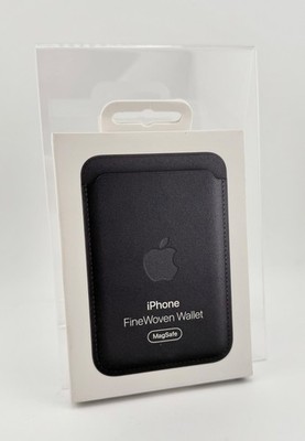 Original Apple iPhone FineWoven Wallet Feingewebe MagSafe MT2N3ZM/A  Schwarz