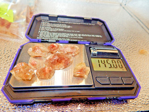 8X Oregon Red Schiller Sunstones, 145.0 Ct Tw - Facet Grade