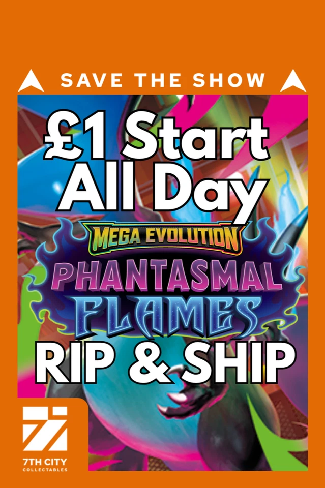 🔥🔥£1 Start PHANTASMAL FLAMES RIP & SHIP!!🔥🔥