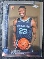 2025-26 topps chrome basketball Cedric Coward RC  #261 Base Grizzlies Rookie