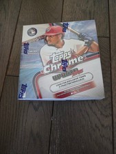 2025 Topps Chrome Update Baseball Factory Sealed Mega Box