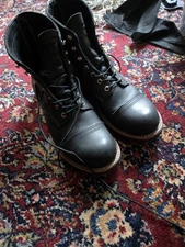 Red Wing Shoes Iron Rangers 8084 Size 10 D Men's Boot - Black