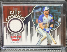 Austin Riley  2026 Topps City Connect Swatch Jersey - Atlanta Braves
