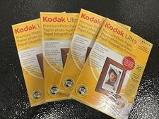 Kodak Ultra Premium Photo Paper 4x6 20 sheets Set Of 4 A-7
