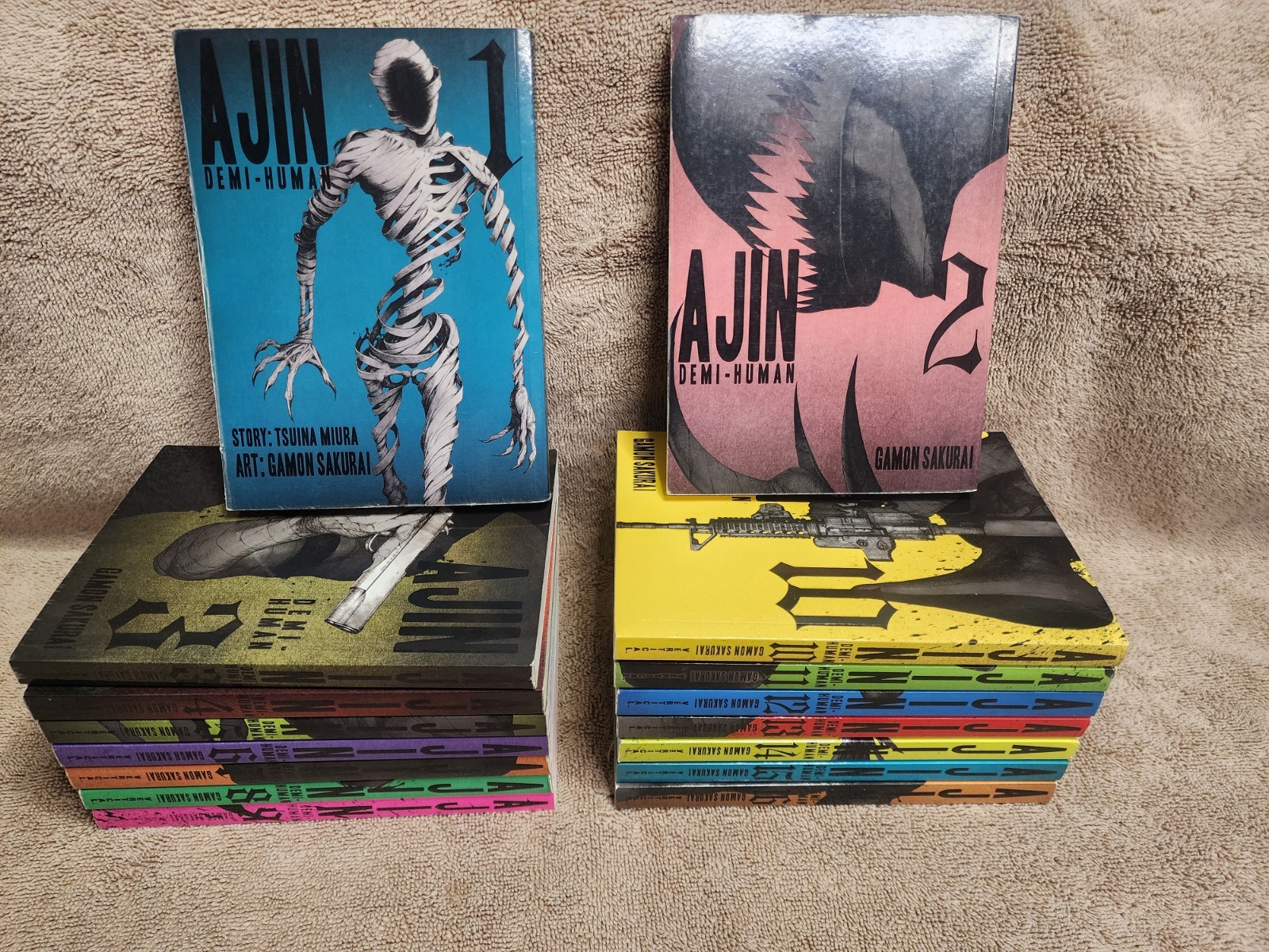 Ajin Demi-humano (vol. 1-16) Novelas gráficas manga inglés