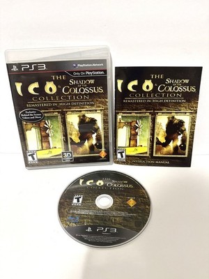 ICO & Shadow of the Colossus Collection Remastered HD PS3 Video Game 3D CIB