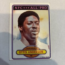 ?1980 Topps #170 Ottis Anderson Rookie Card RC?EX?. rookie card picture