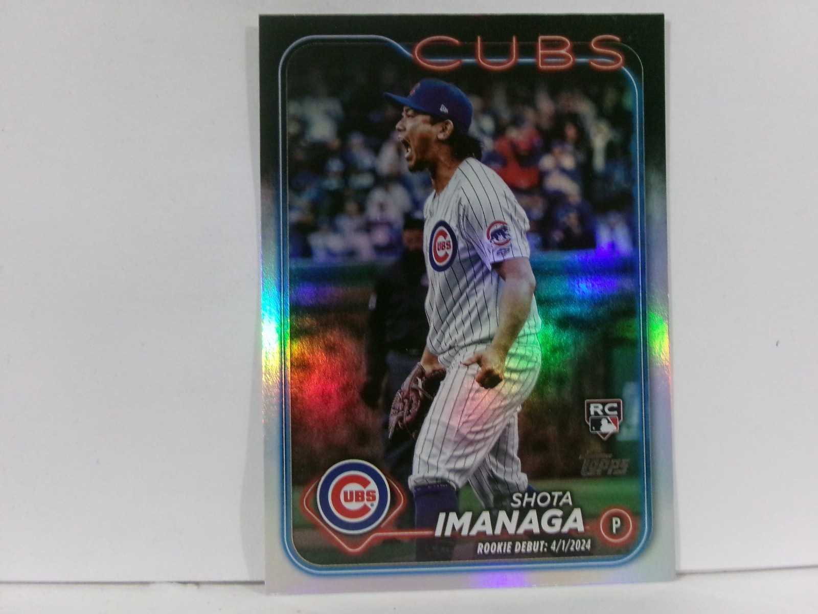 2024 Topps Update Rookie Debut Rainbow Foil Shota Imanaga #US281 Rookie RC