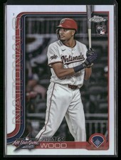 2025 Topps Chrome Update JAMES WOOD #ASGC-39 Refractor RC Rookie Nationals