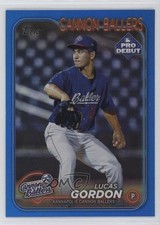 2024 Topps Pro Debut Blue Foil 44/150 Lucas Gordon #PD-188 g1d